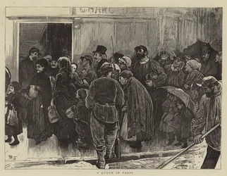 A Queue in Paris